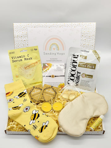 Bumble Bee & Sunflower Hug in a Box Gift
