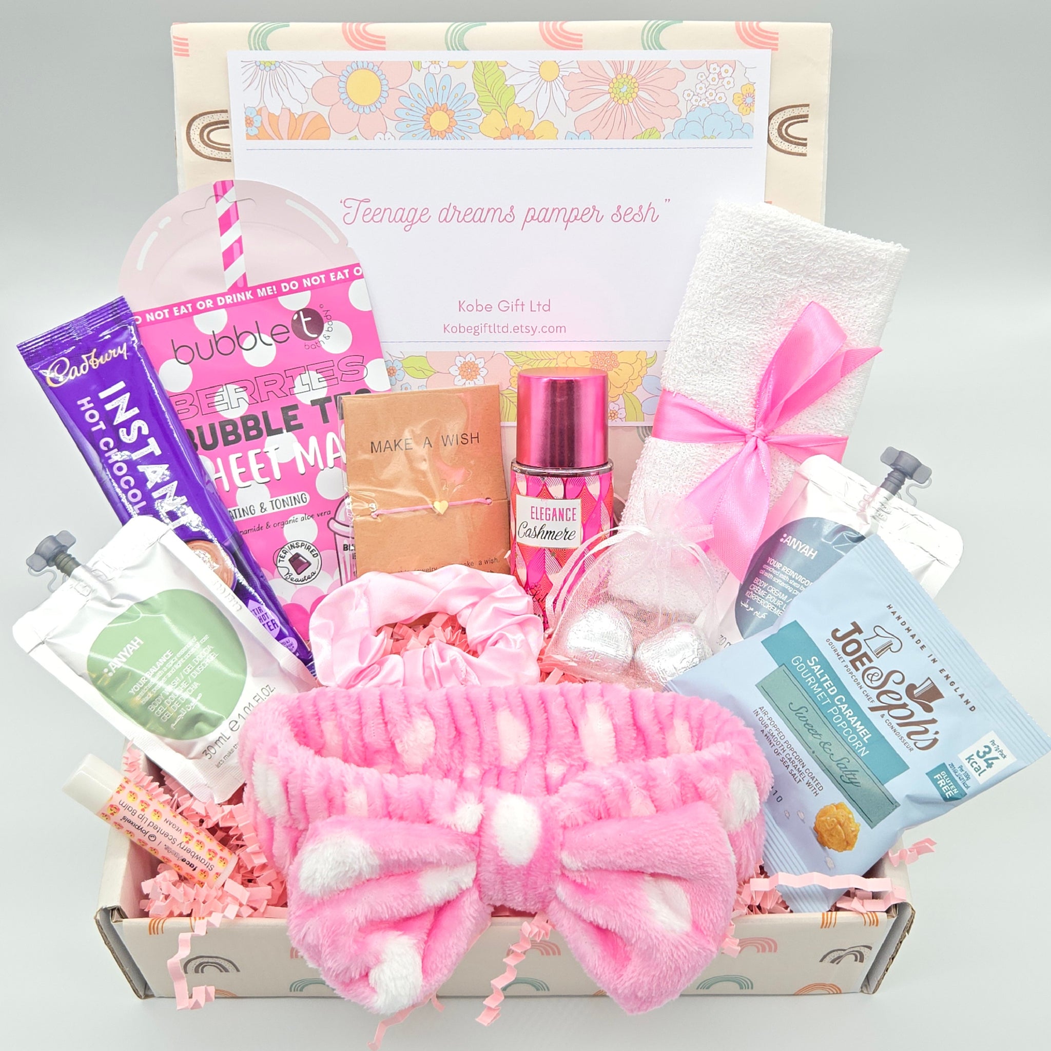 Tweens and Teens Pink Pamper Box