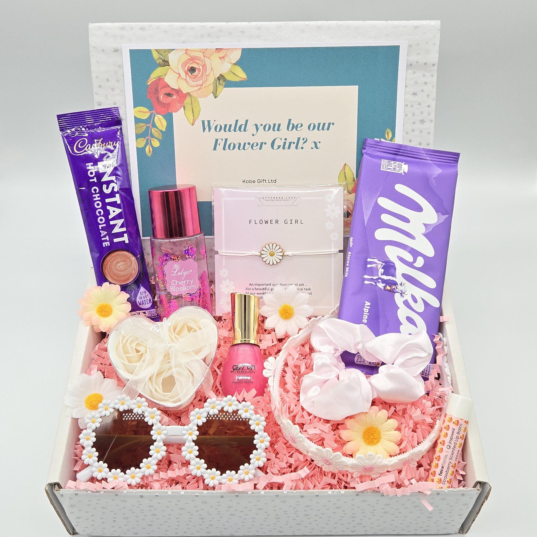 Large Flower Girl Gift Box