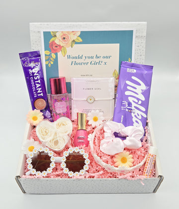 Large Flower Girl Gift Box